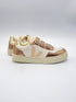 Veja small V-90 white sable bronze